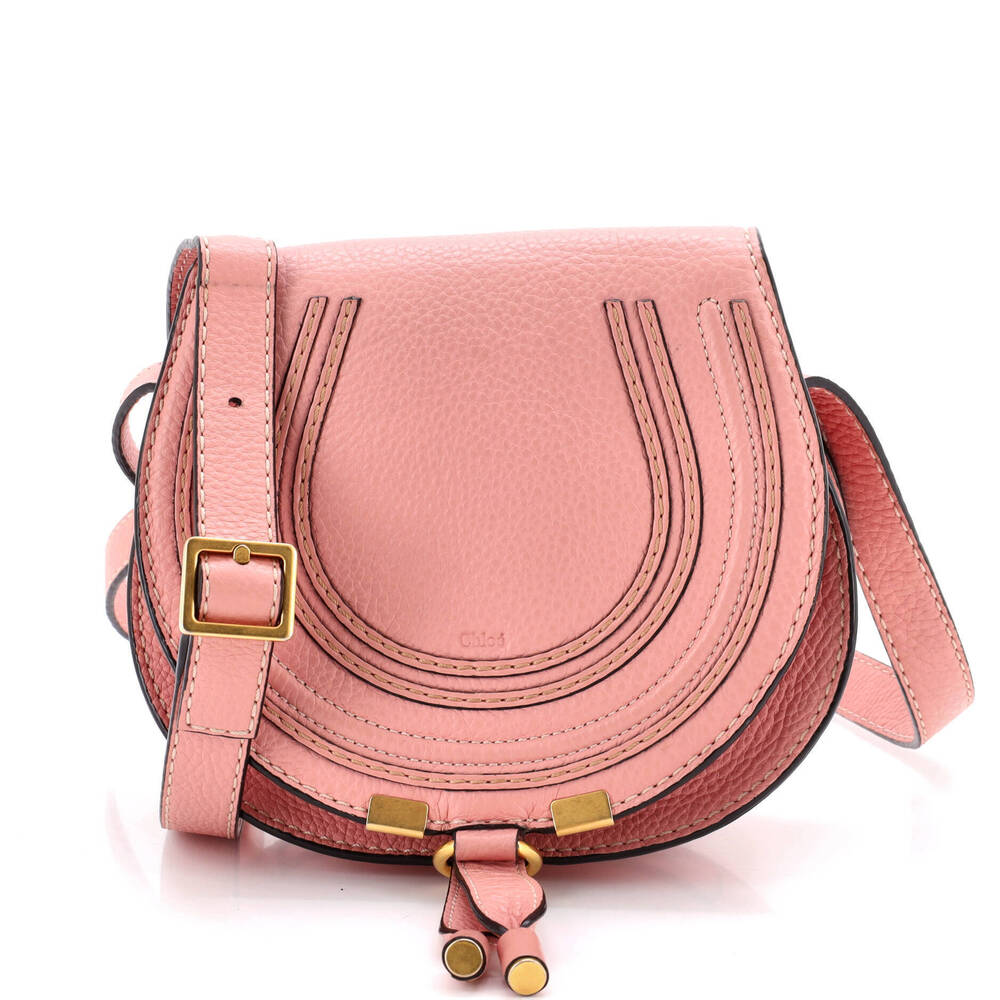 Chloe Small Marcie Crossbody Bag Leather